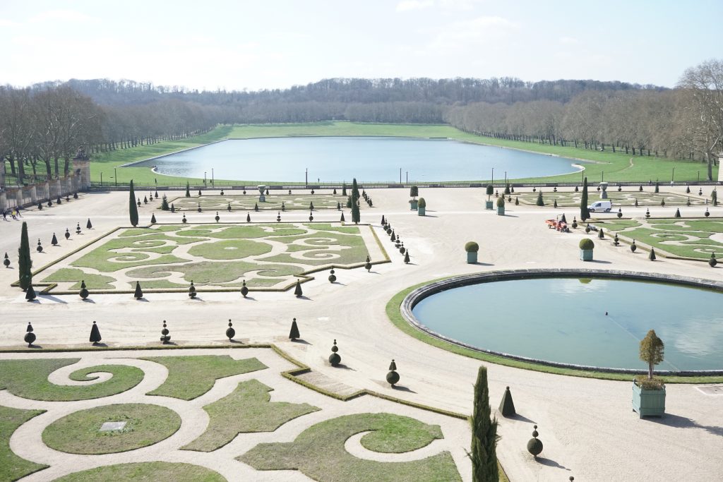 ベルサイユ宮殿の庭